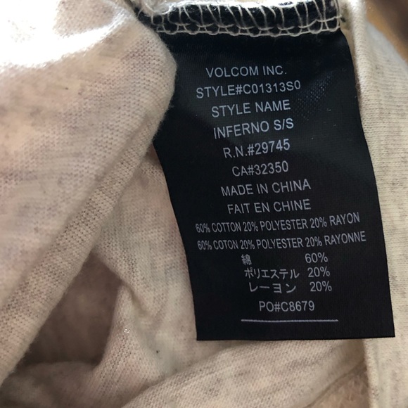 Volcom Summer Stripe Logo Short Sleeve Shirt - Picture 13 of 13